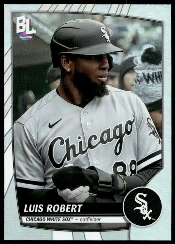 2021 Topps Holiday Luis Robert HW128d