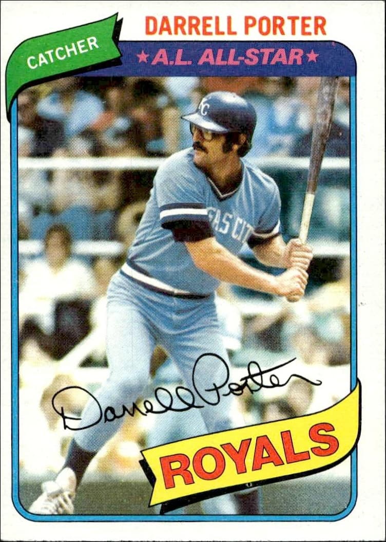 1980 topps Darrell Porter