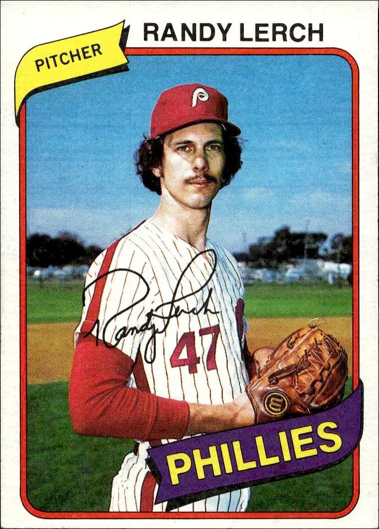 1980 Topps Randy Lerch #18 trading card