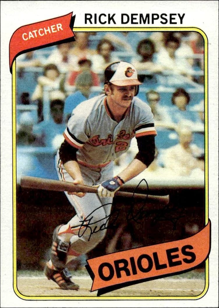 1980 topps Rick Dempsey