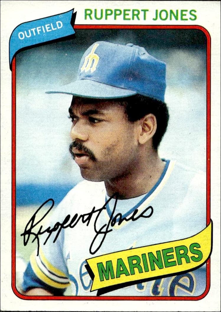 1980 Topps Ruppert Jones #78 trading card