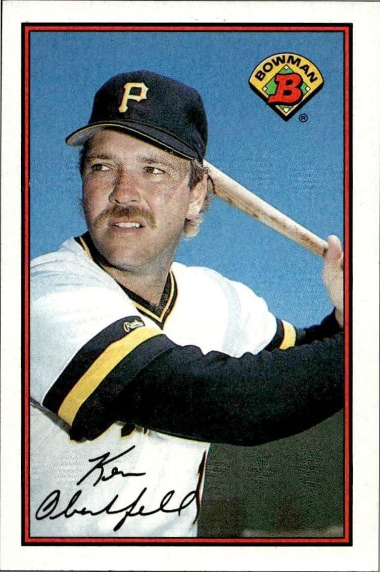 1989 Bowman Ken Oberkfell #418 trading card