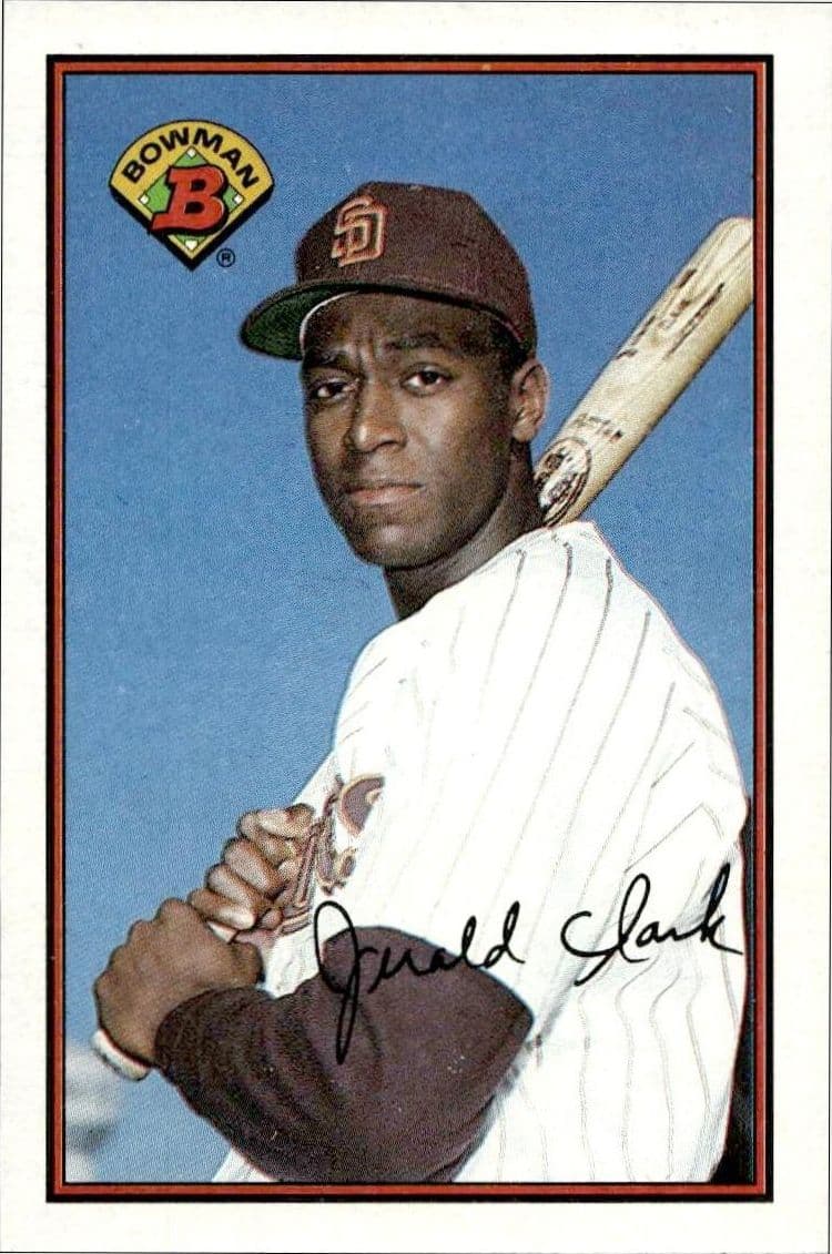 1989 Bowman Jerald Clark #462 trading card