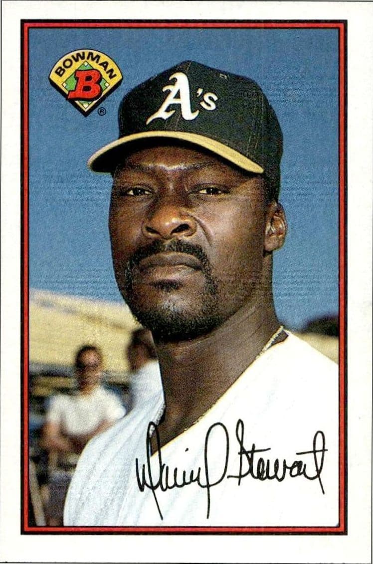1989 Bowman Dave Stewart #188 trading card