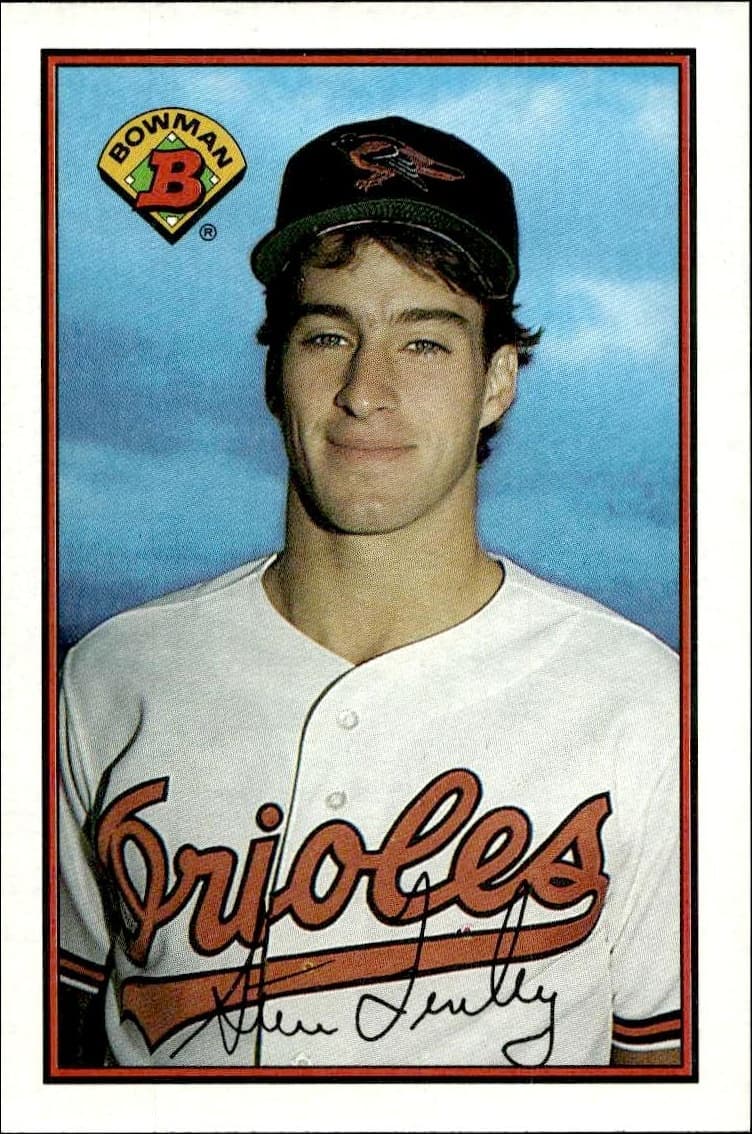 1989 Bowman Steve Finley #15 trading card