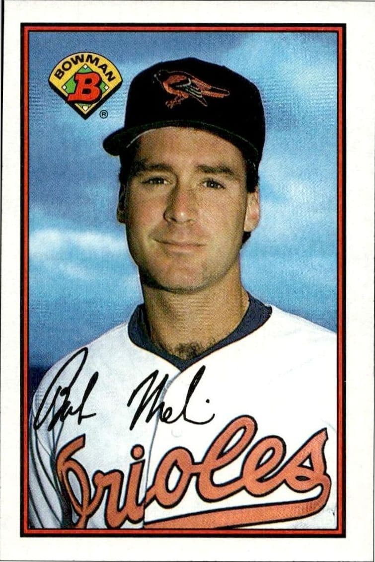 1989 bowman Bob Melvin