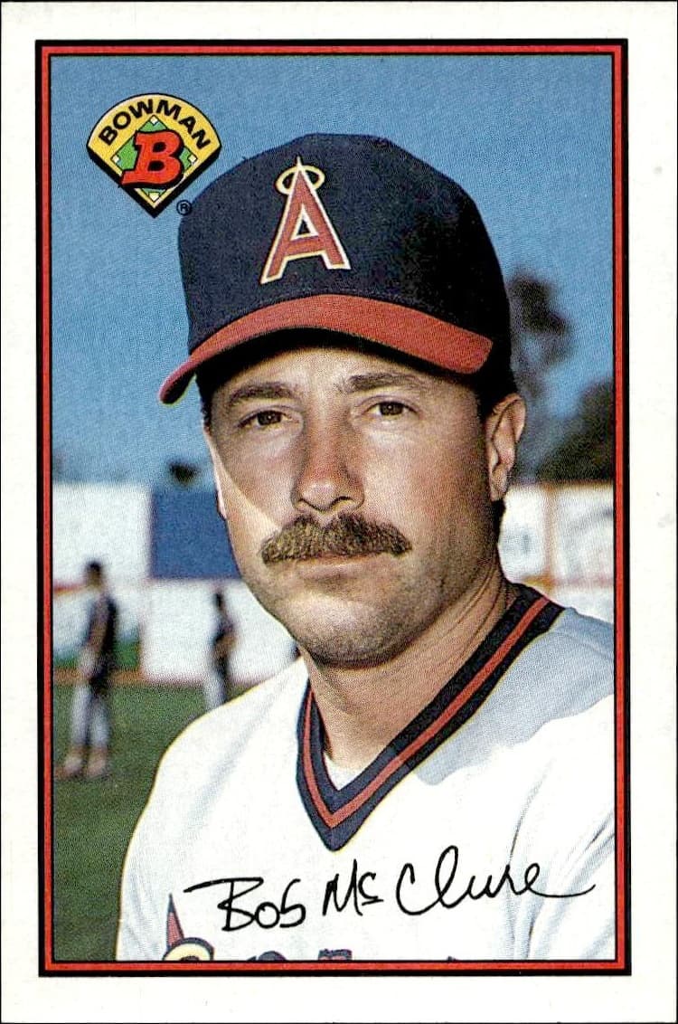 1989 Bowman Bob McClure #43 trading card