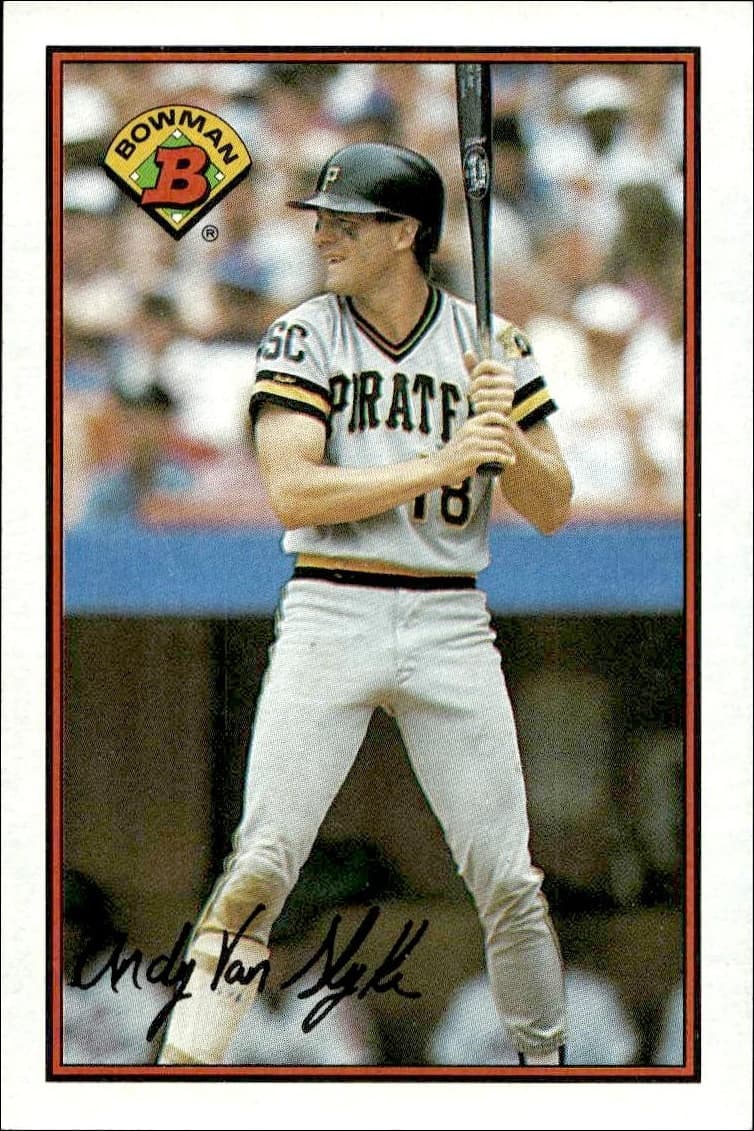 1989 bowman Andy Van Slyke