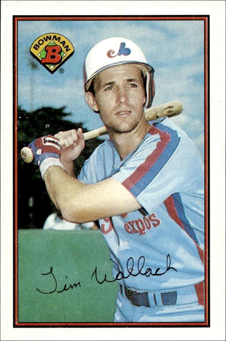 1989 bowman Tim Wallach