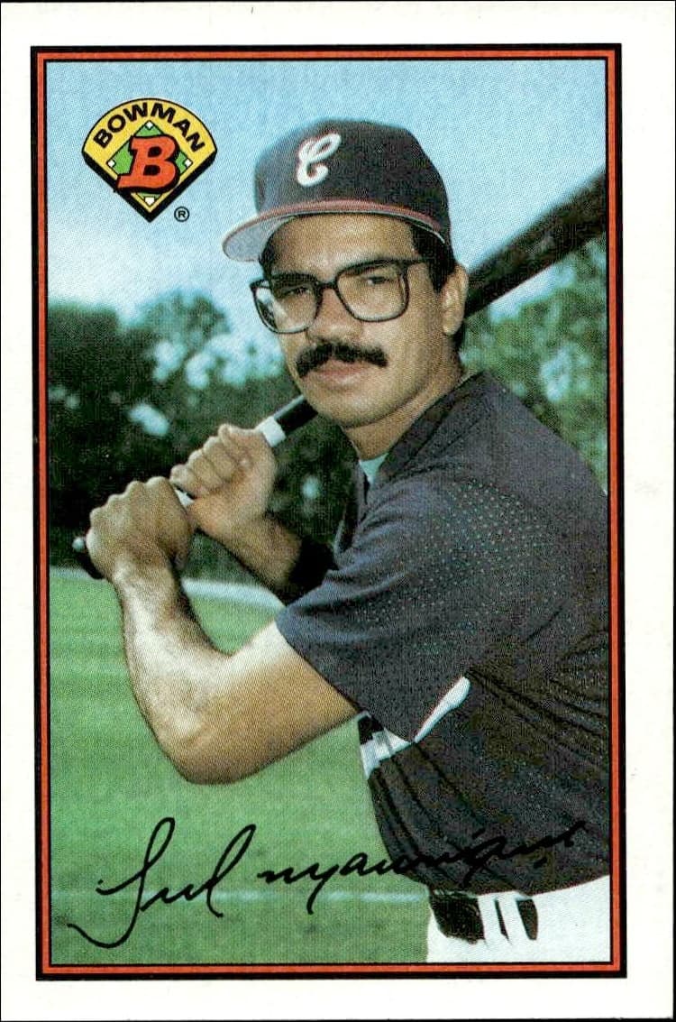 1989 bowman Fred Manrique