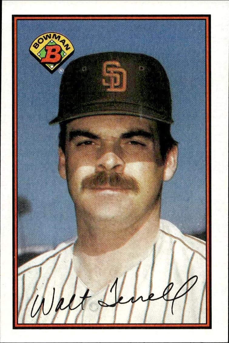 1989 Bowman Walt Terrell #445 trading card