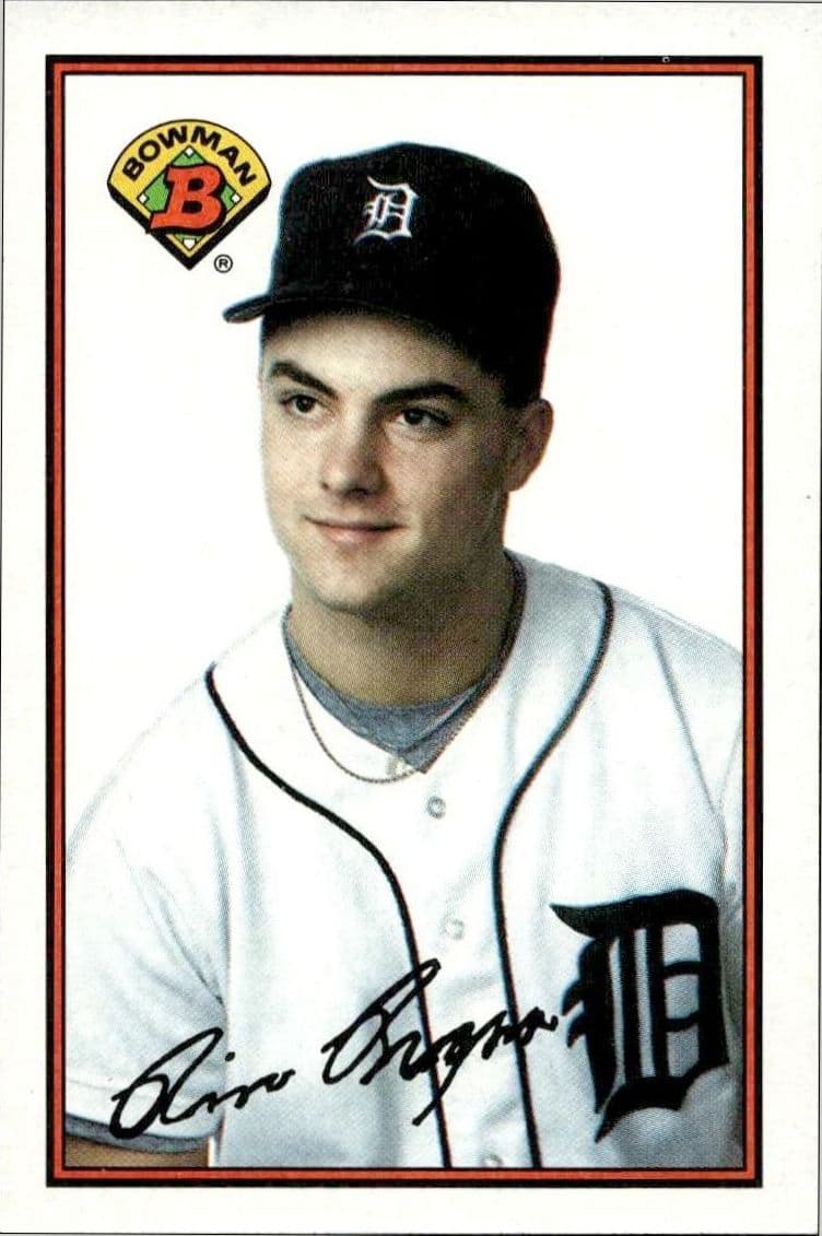 1989 Bowman Rico Brogna #102 trading card