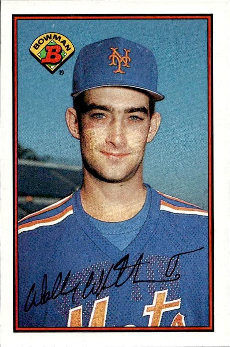 1989 Bowman Wally Whitehurst #373 trading card