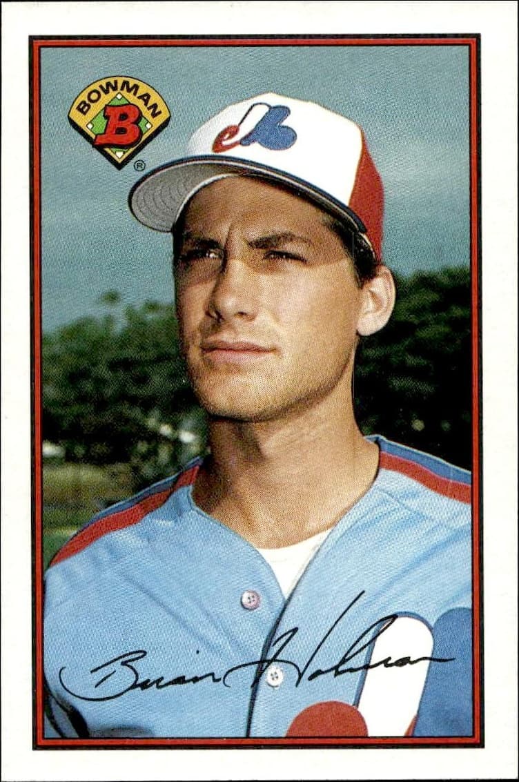 1989 Bowman Brian Holman #357 trading card