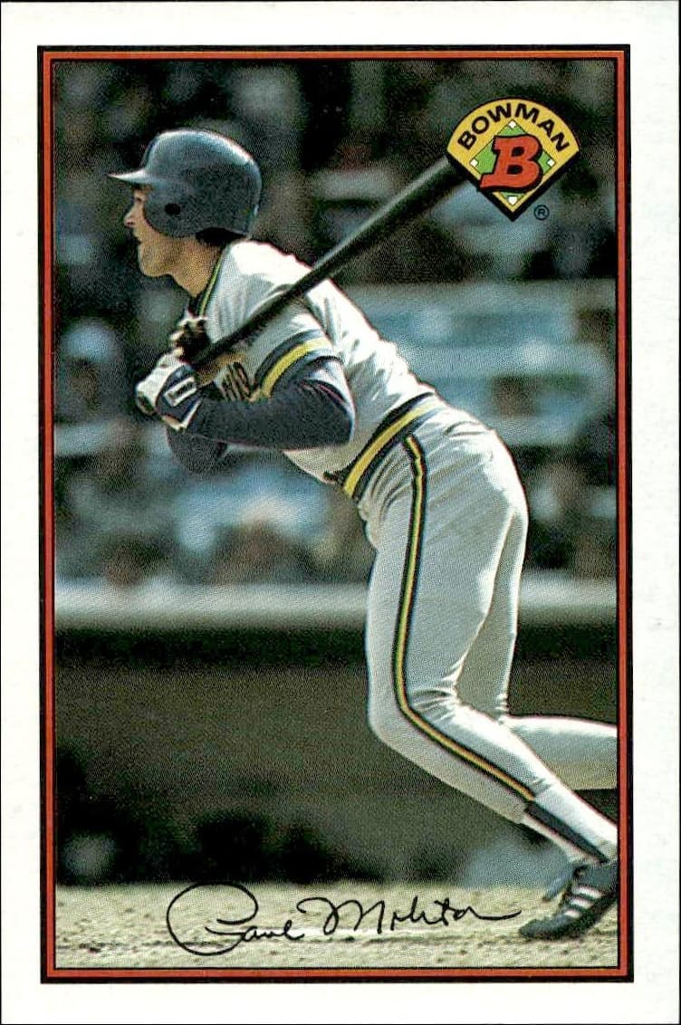 1989 bowman Paul Molitor