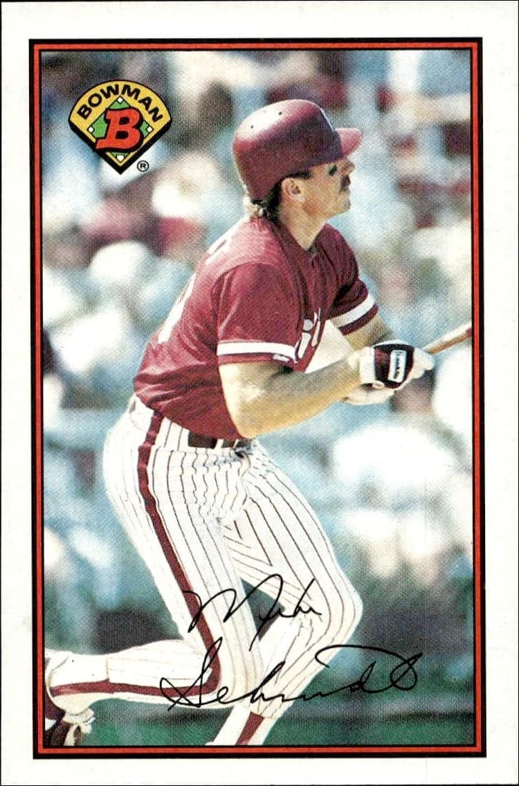 1989 Bowman Mike Schmidt #402 trading card