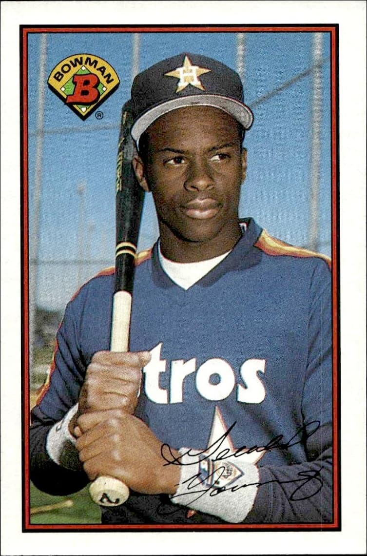 1989 Bowman Gerald Young #333 trading card