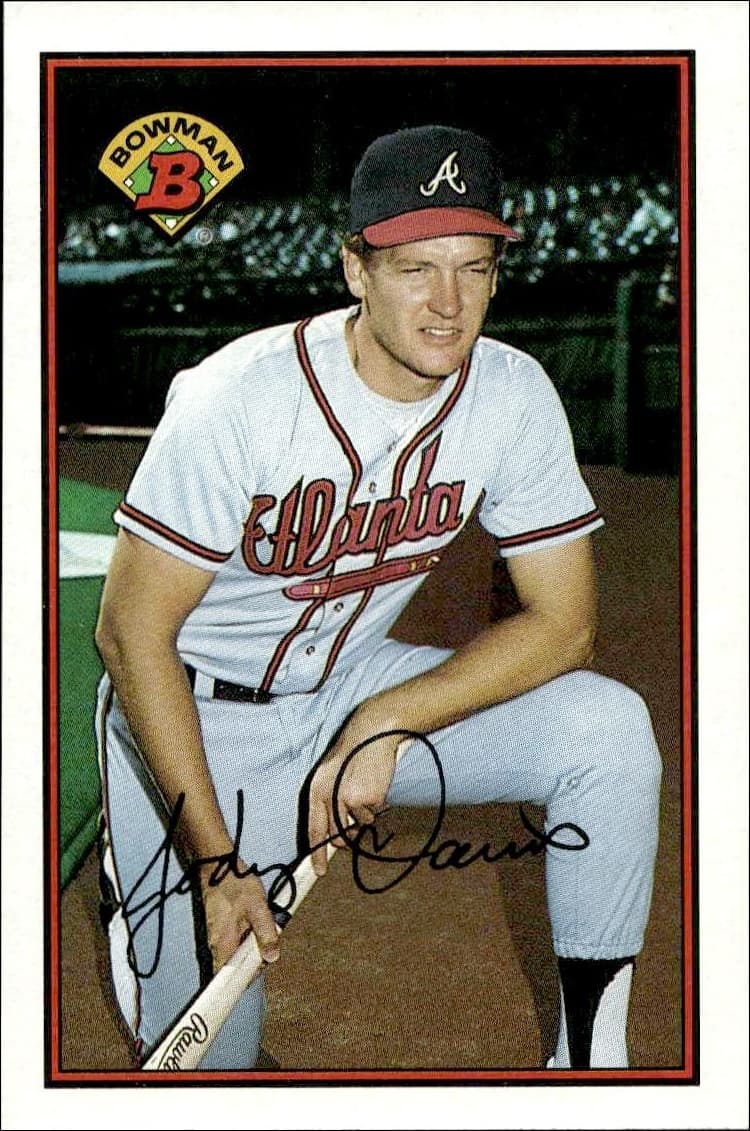 1989 bowman Jody Davis