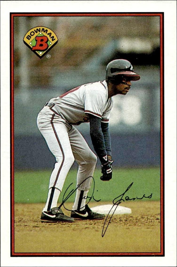 1989 Bowman Dion James #277 trading card