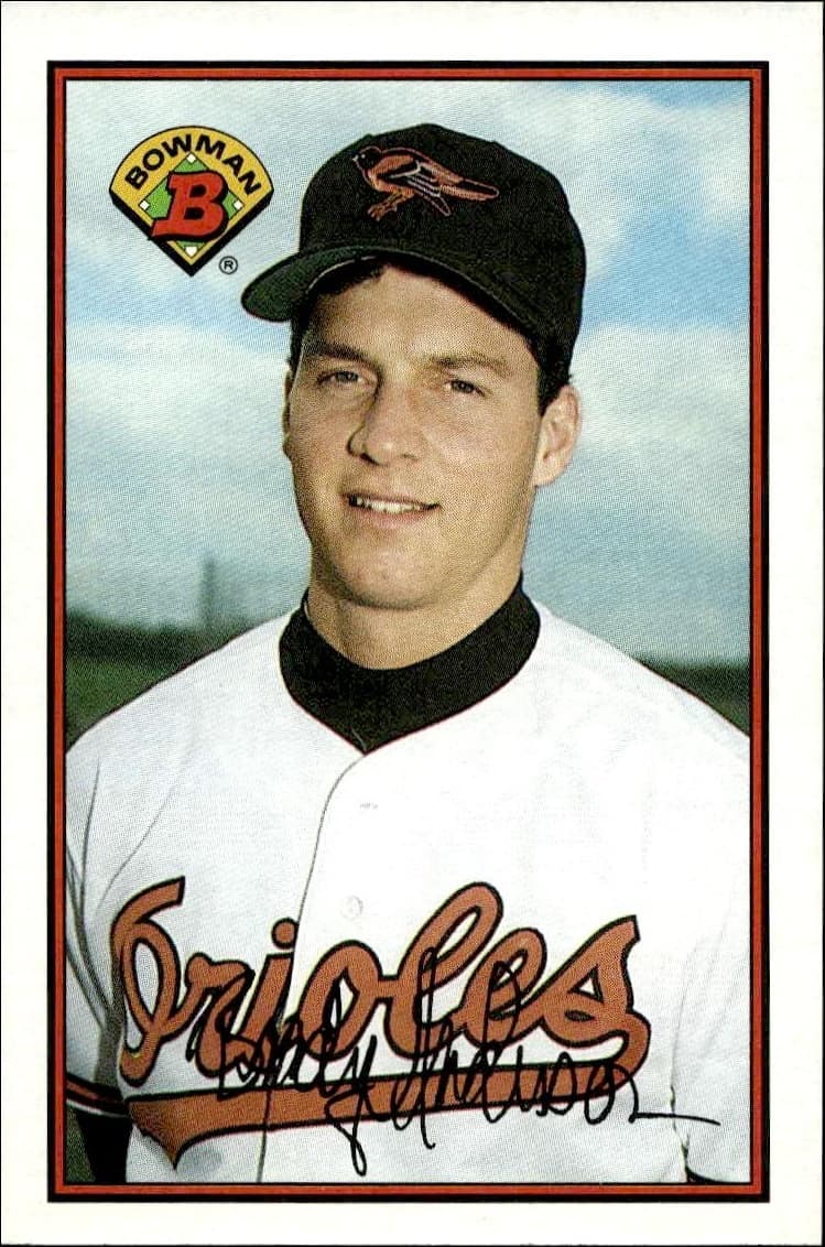 1989 Bowman Brady Anderson #18 trading card