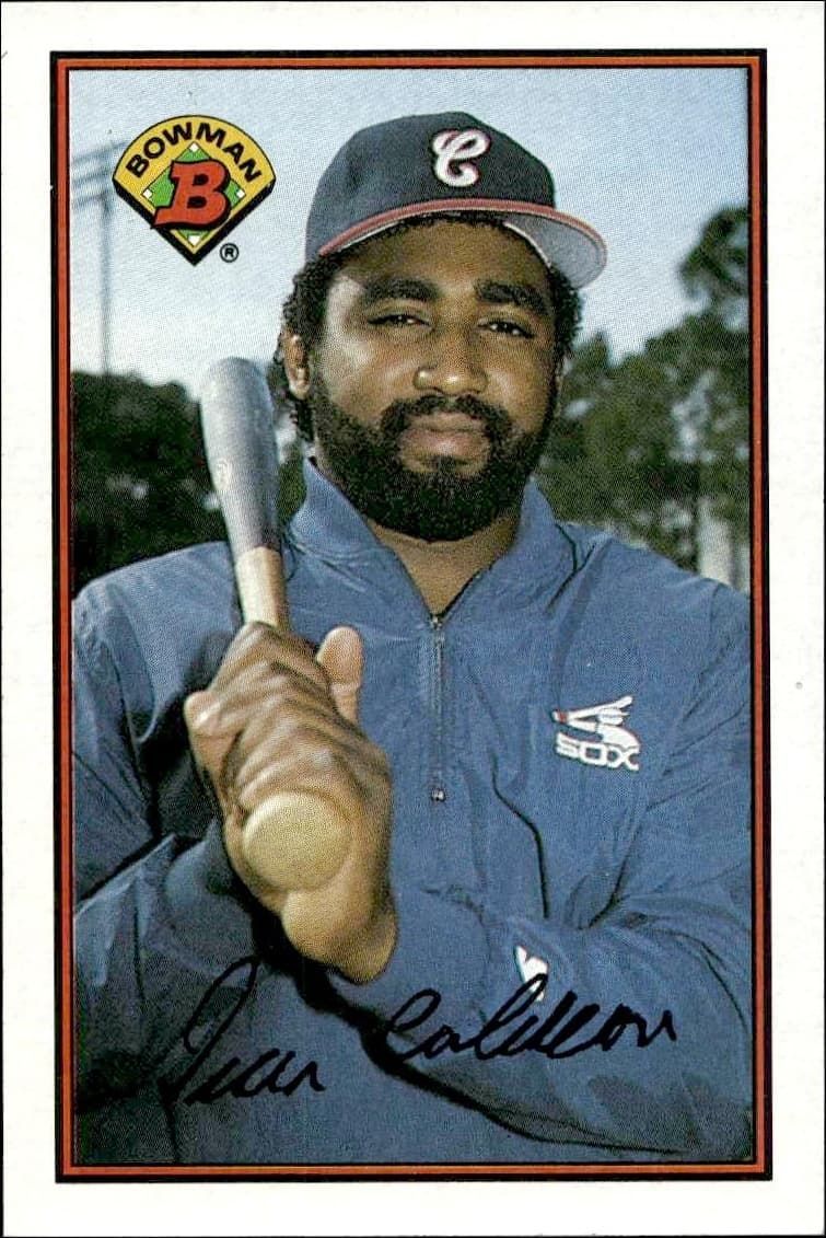 1989 bowman Ivan Calderon