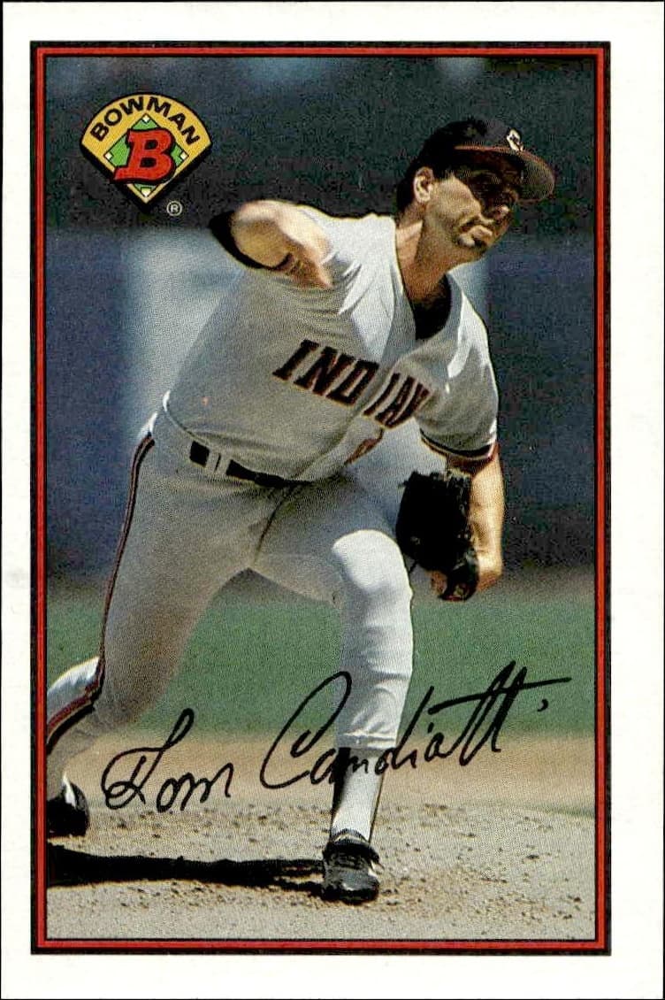 1989 bowman Tom Candiotti