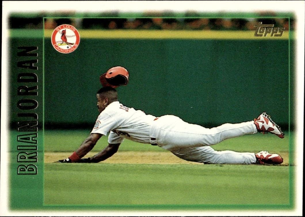 1997 Topps Series 2 Brian Jordan #415