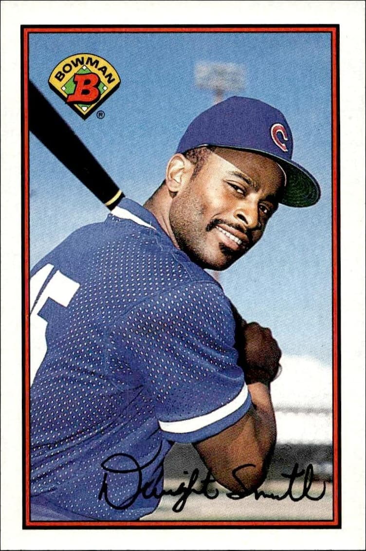 1989 Bowman Dwight Smith #297 trading card