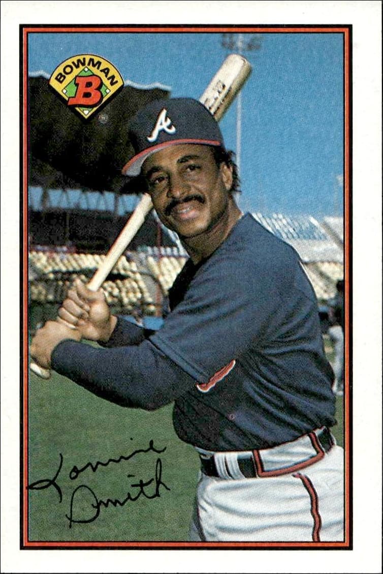 1989 bowman Lonnie Smith
