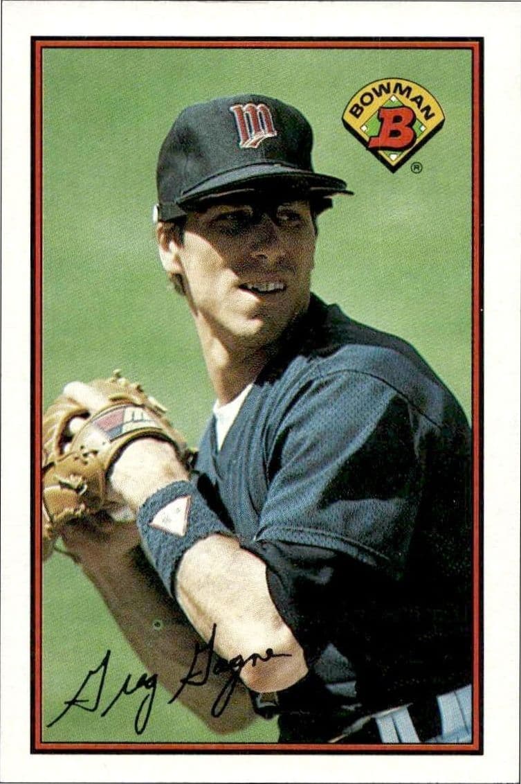 1989 Bowman Greg Gagne #161 trading card