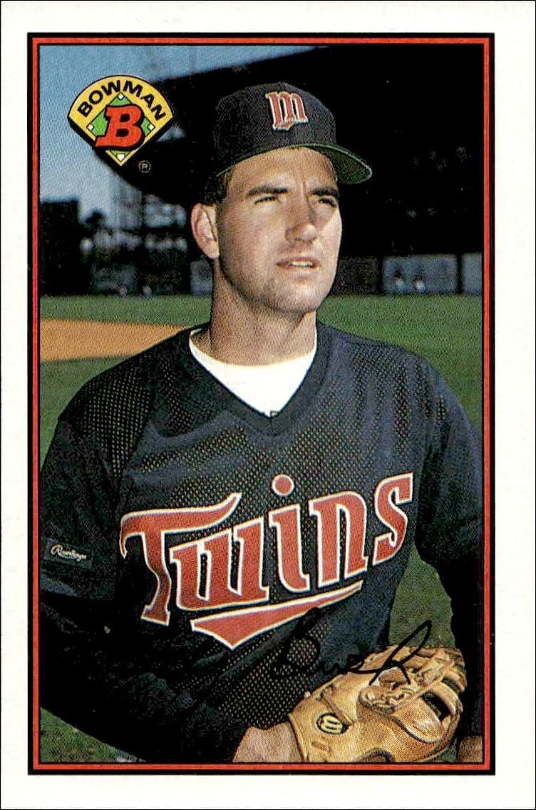 1989 Bowman Randy Bush #164 trading card