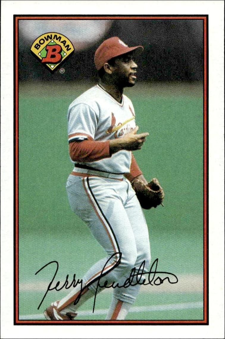 1989 Bowman Terry Pendleton #437 trading card