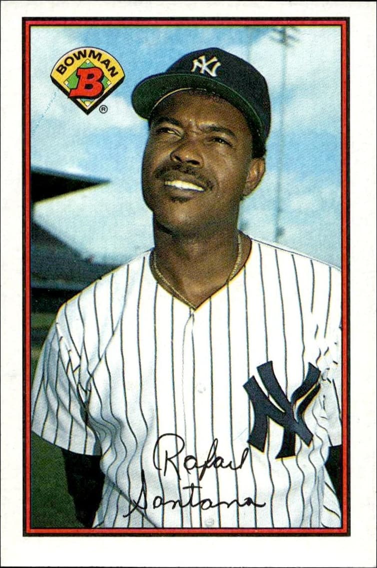 1989 Bowman Rafael Santana #174 trading card