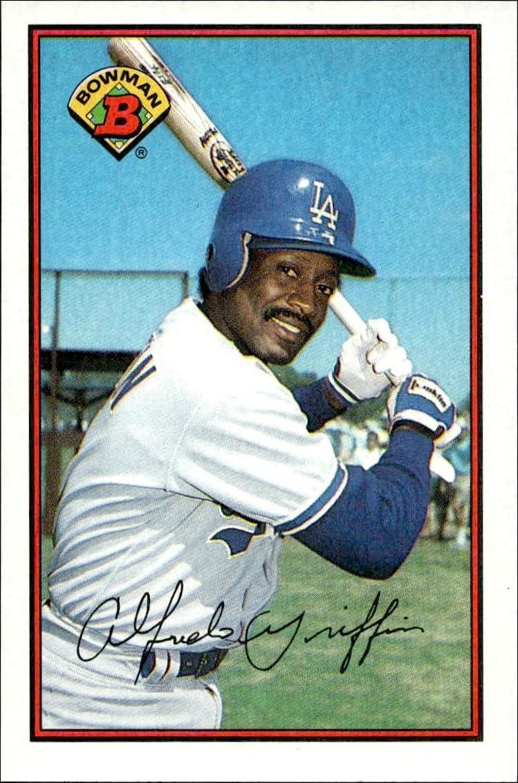 1989 Bowman Alfredo Griffin #345 trading card