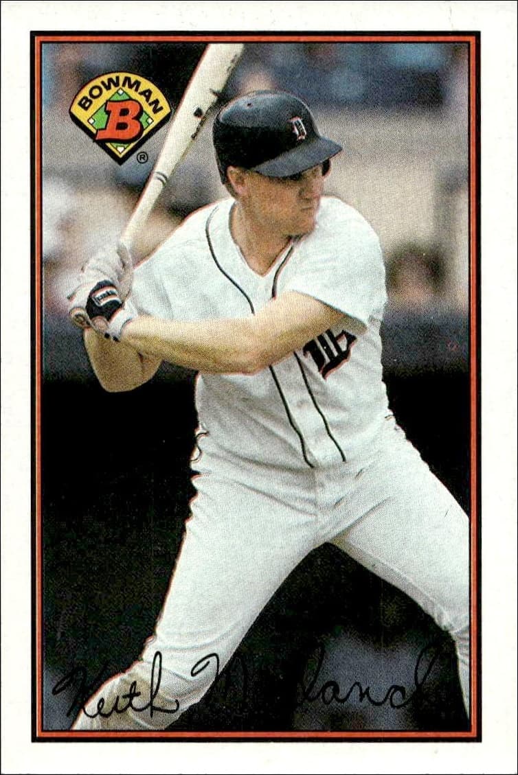 1989 Bowman Keith Moreland #109 trading card