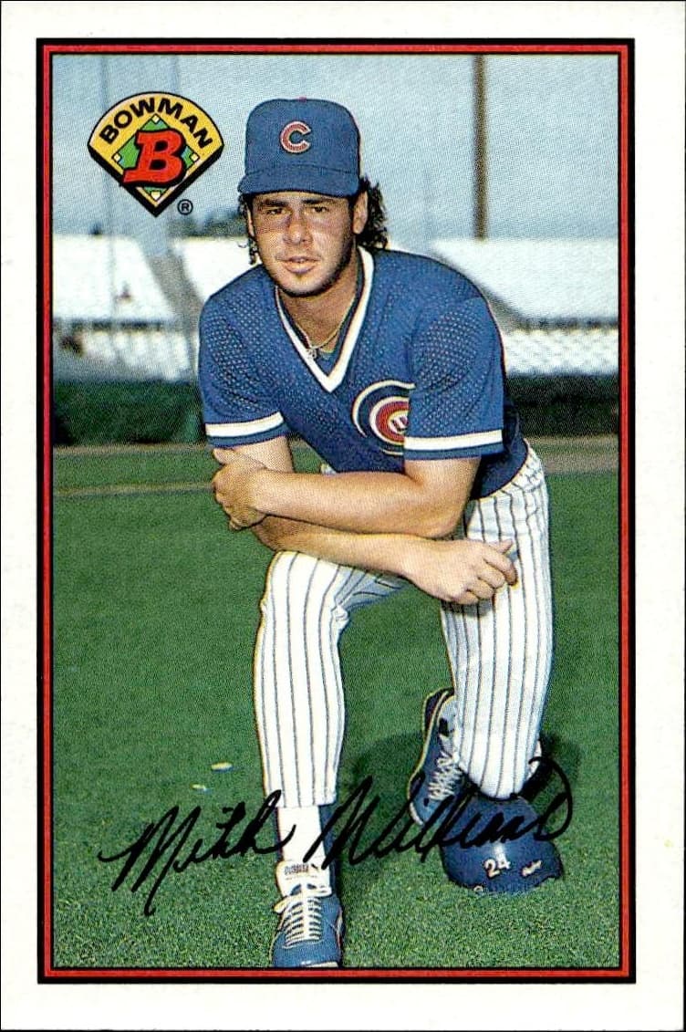 1989 bowman Mitch Williams