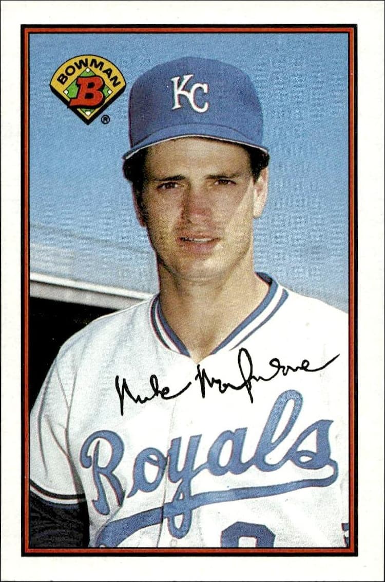 1989 bowman Mike Macfarlane