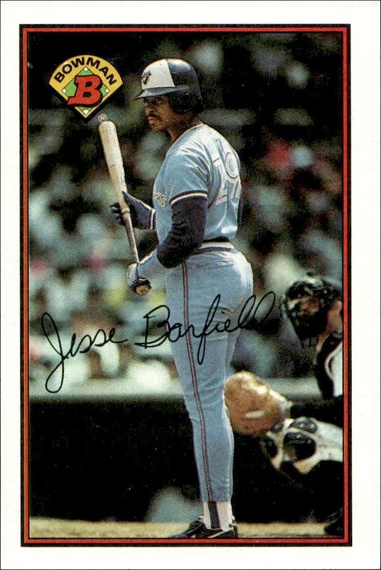 1989 bowman Jesse Barfield