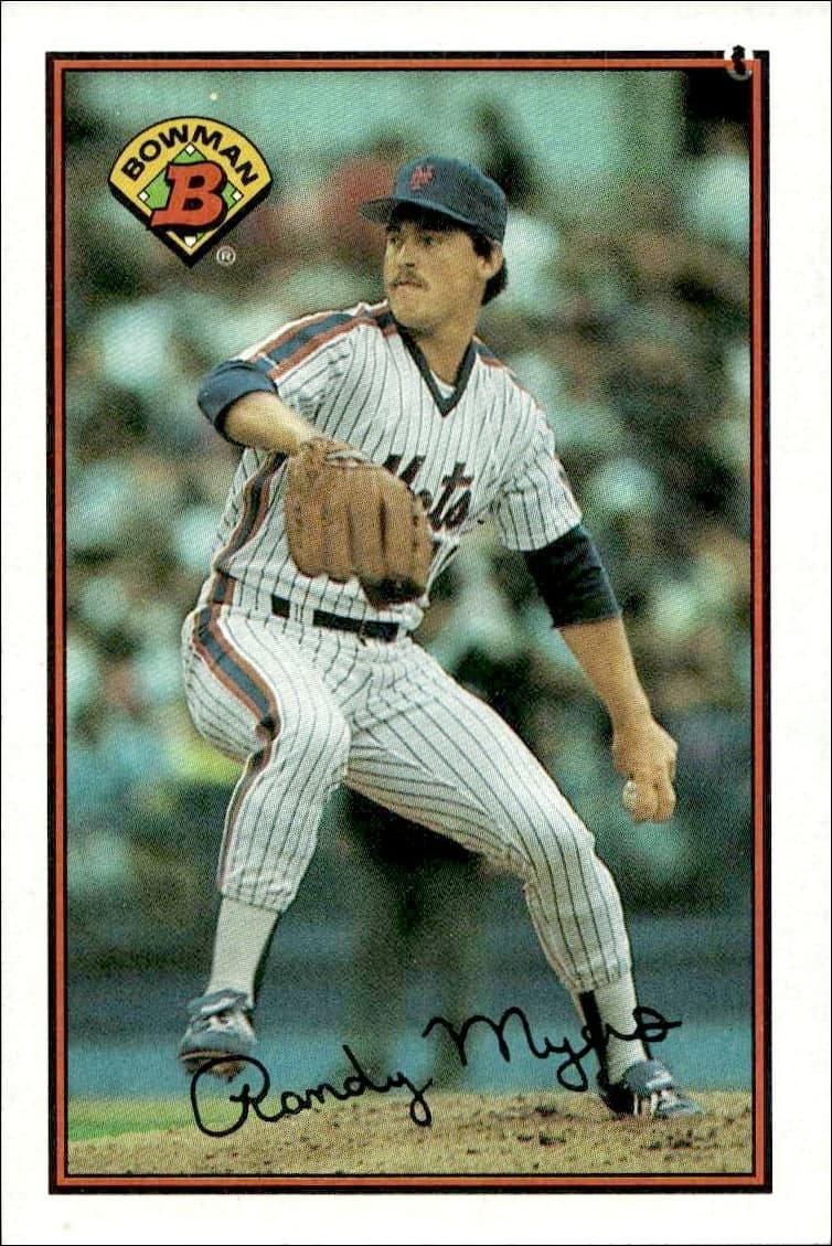 1989 bowman Randy Myers