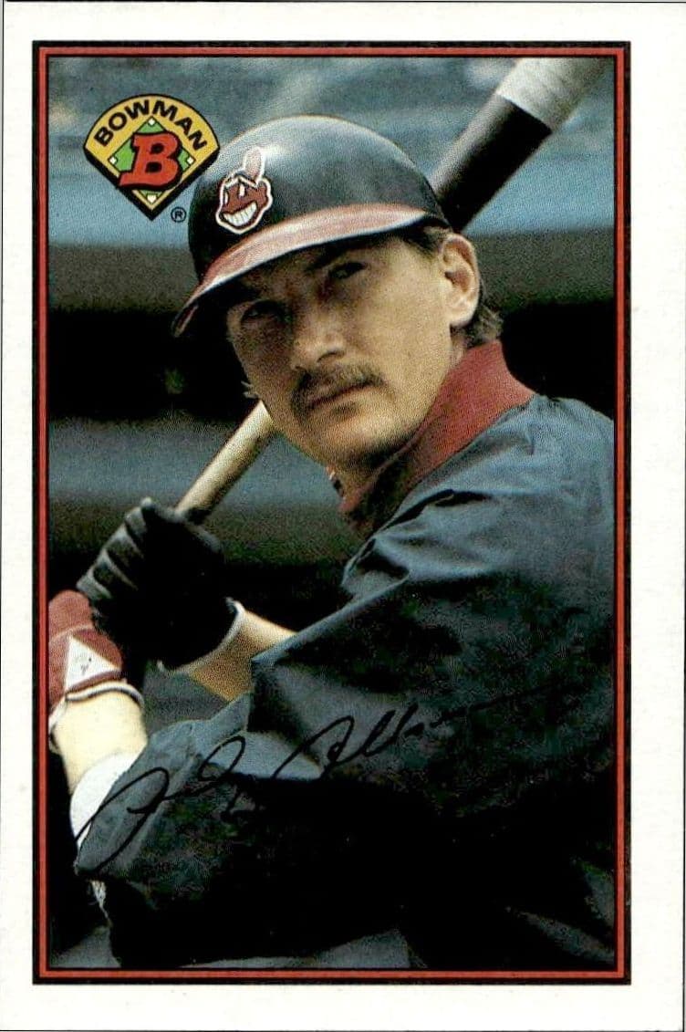 1989 Bowman Andy Allanson #83 trading card