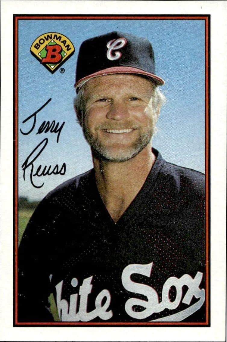 1989 Bowman Jerry Reuss #57 trading card