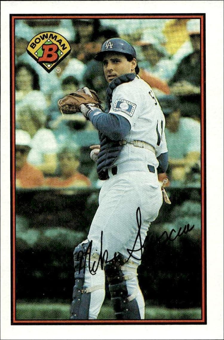 1989 bowman Mike Scioscia