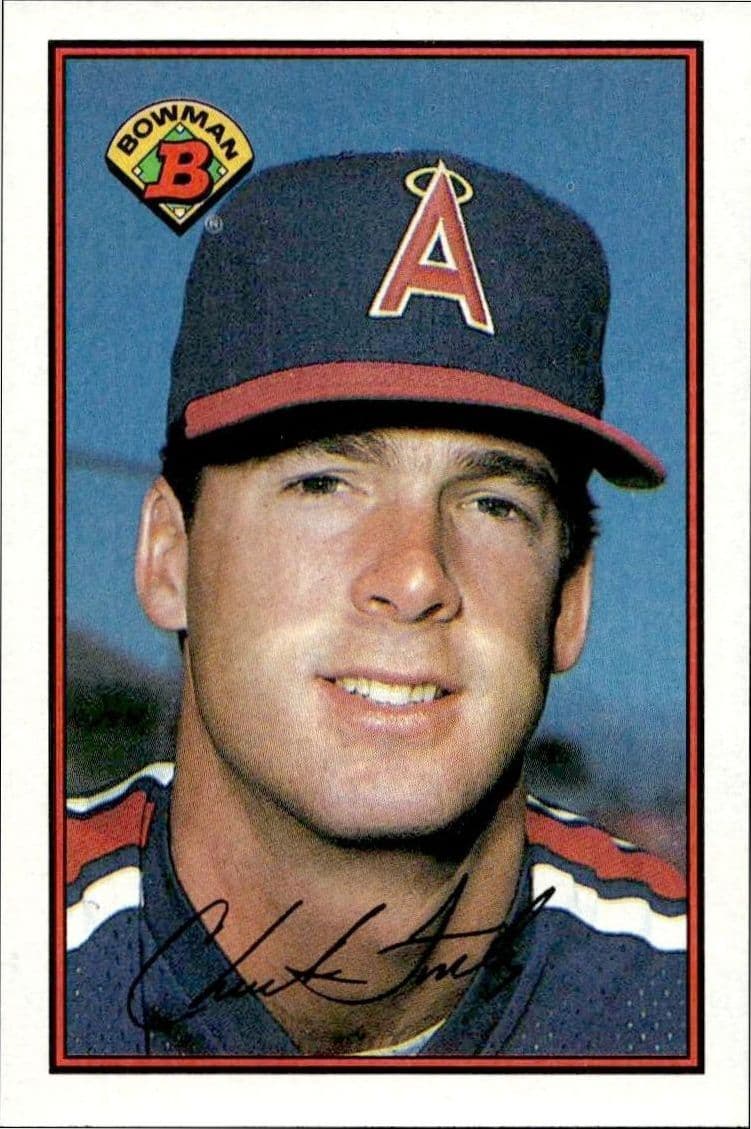 1989 bowman Chuck Finley