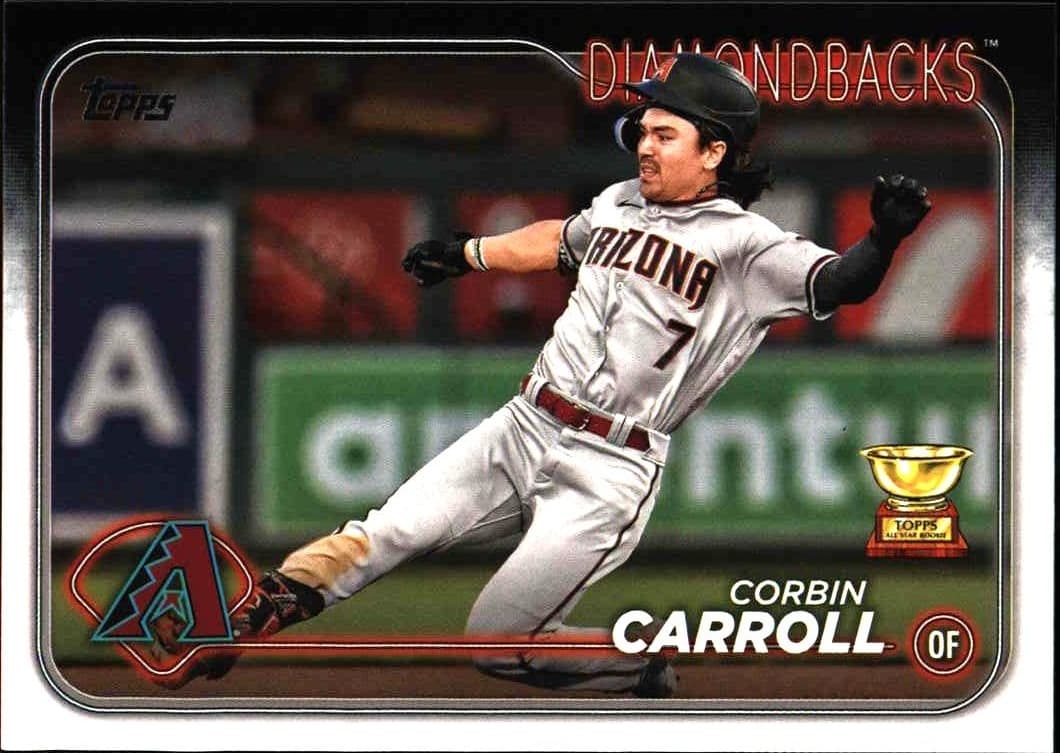 2024 Topps Series 1 Corbin Carroll #156 trading card