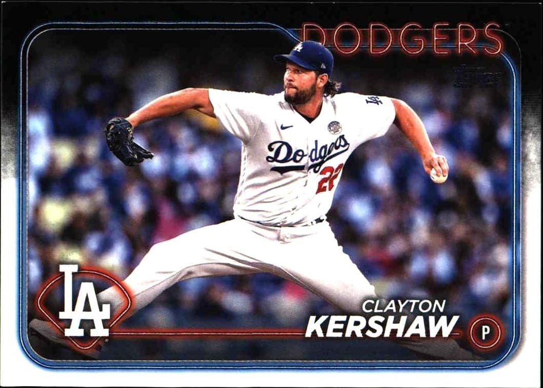 2024 Topps Series 2 Clayton Kershaw #351 trading card