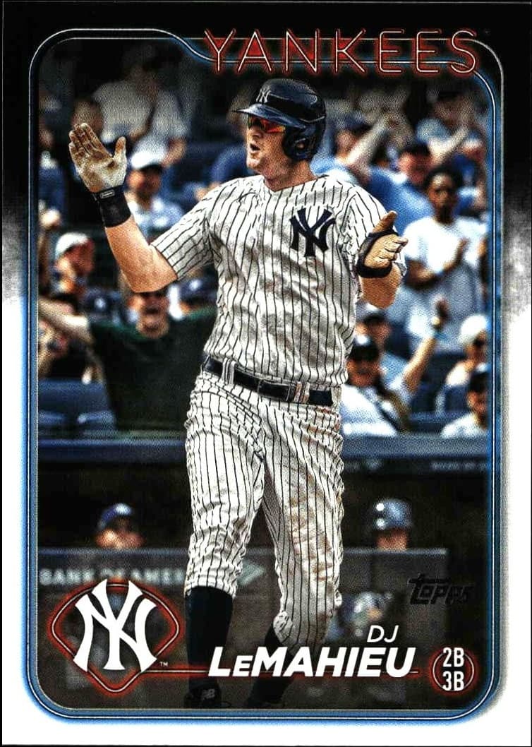 2024 Topps Series 2 DJ LeMahieu #641 trading card