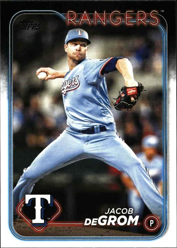 2024 Topps Series 1 Jacob DeGrom #171 trading card