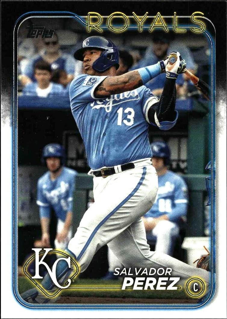 2024 Topps Series 1 Salvador Perez #24 trading card
