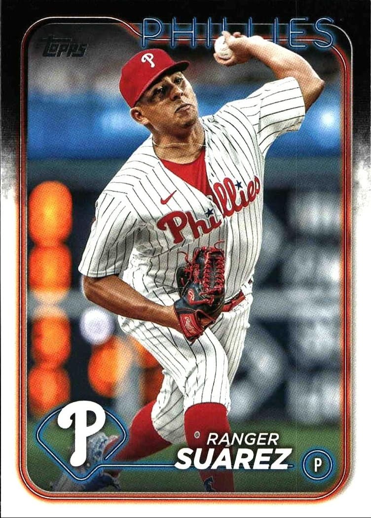 2024 Topps Series 1 Ranger Suárez #229 trading card