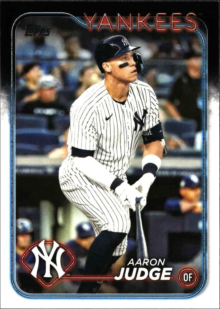 2024 topps Aaron Judge